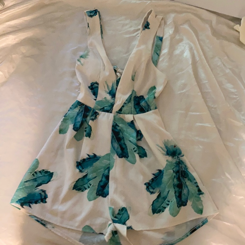 floral print romper